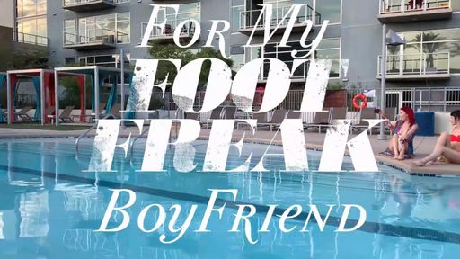 s*********s : Sammy's boyfriend is away, and she will play with her girlfriend Koko! They decide to film a video for Sammy's Foot Freak boyfriend while splashing around in the pool! This one is for the foot lovers of the world!