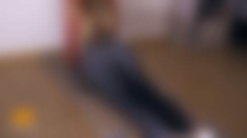 v*************e : Home fitness workout in yoga pants and sloppy blowjob after