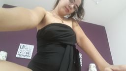 m**********r : maggie is excited while dancing and playing standing in her room