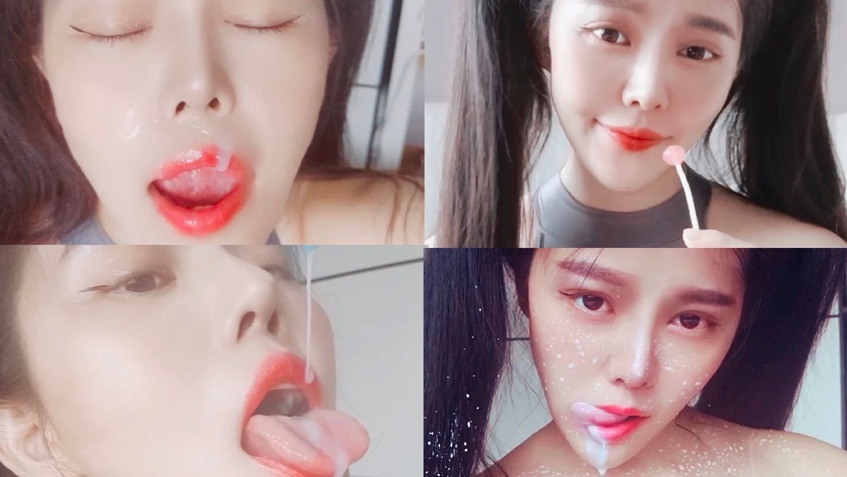fetishbody : 舌尖上的挑逗—口爆/颜射/口水声/萌犬/舔棒棒/高潮颜