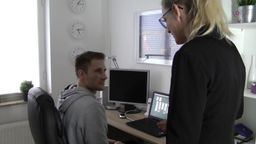 dirtytina : He really wanted to play on the computer, but I wanted to fuck the young man!