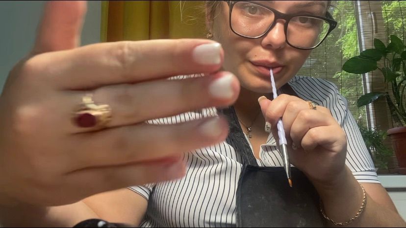 n******a : after sawdust and shape, I strengthen everything with gel