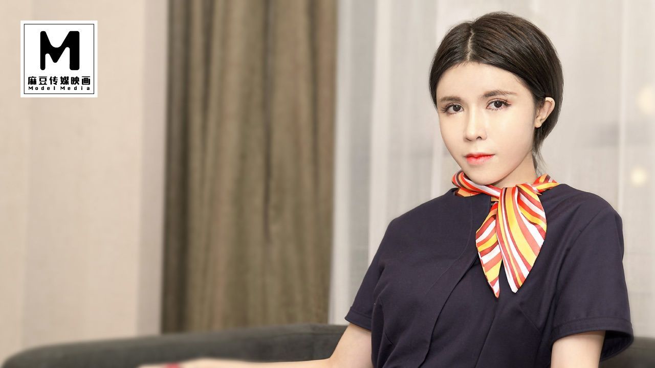 modelmedia : MSD-037 / 空姐的飛淫之旅 困頓篇 / 新晉女優陳美琳