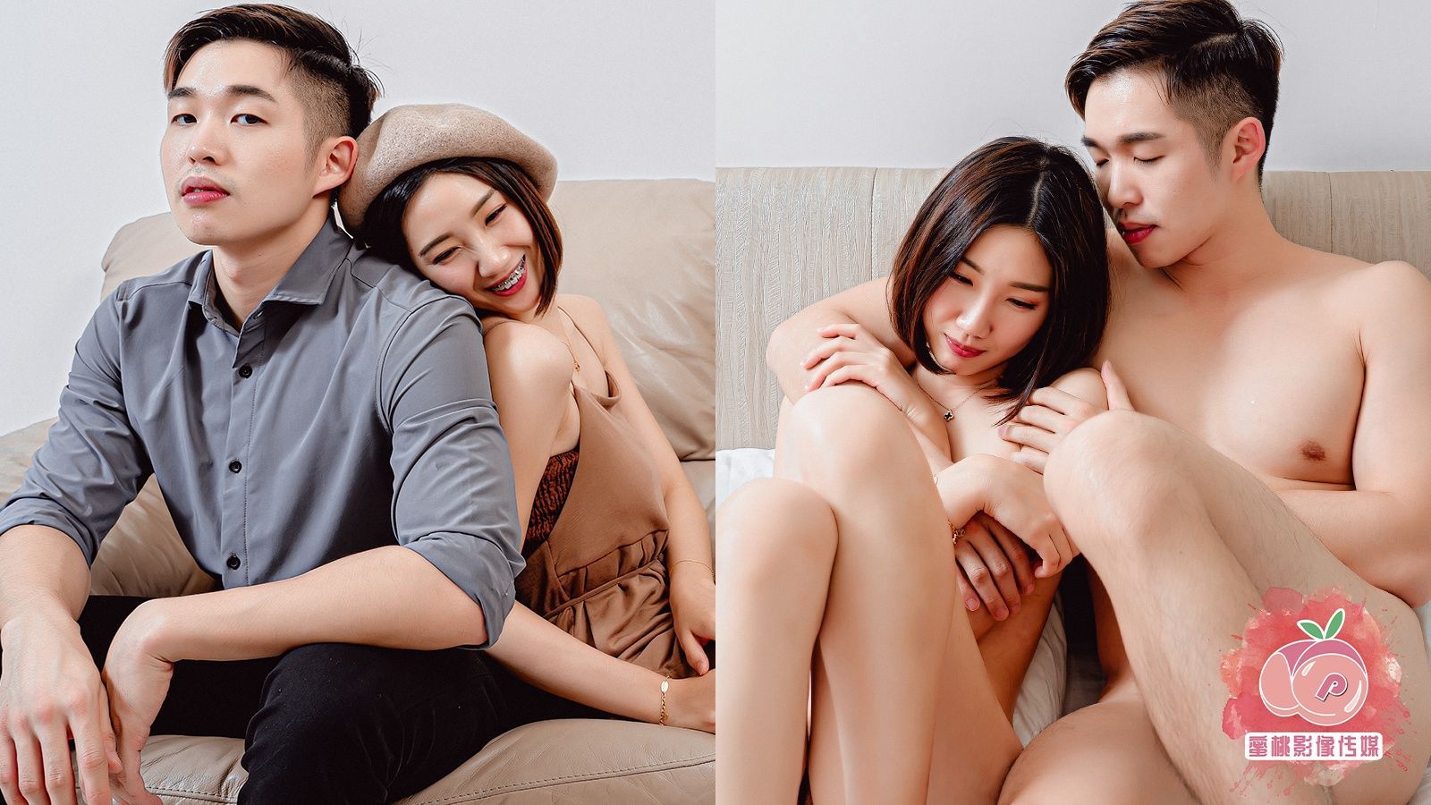 peachmedia : 成人影集 - 性愛公寓 EP3
小惡魔莉娜誘惑斯文肌肉男浩宇
客廳、廚房、沙發到處都是晨炮地點
火車直接在廚房脫軌暴衝，激情爆幹