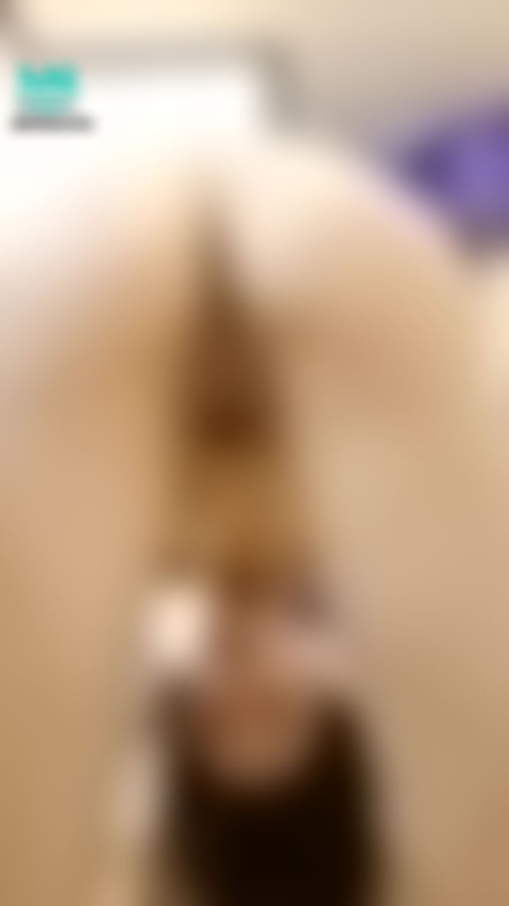 kikilinbabe : 倒v字腿下腰穴鏡位臉奶穴同框擦了頭髮+拍屁股
