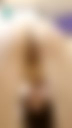 kikilinbabe : 倒v字腿下腰穴鏡位臉奶穴同框擦了頭髮+拍屁股