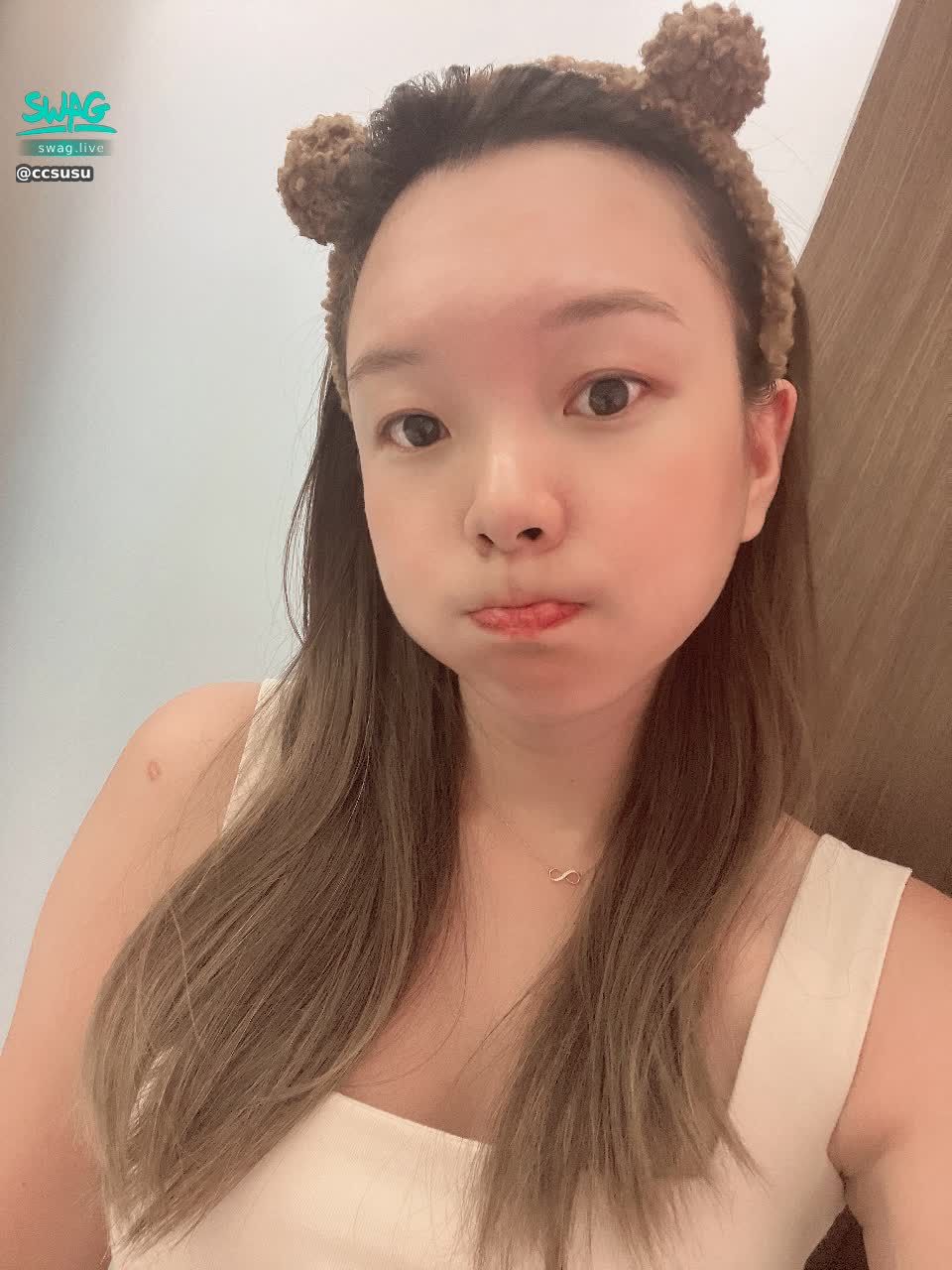 ccsusu : 最近好喜歡熊熊髮箍🐻