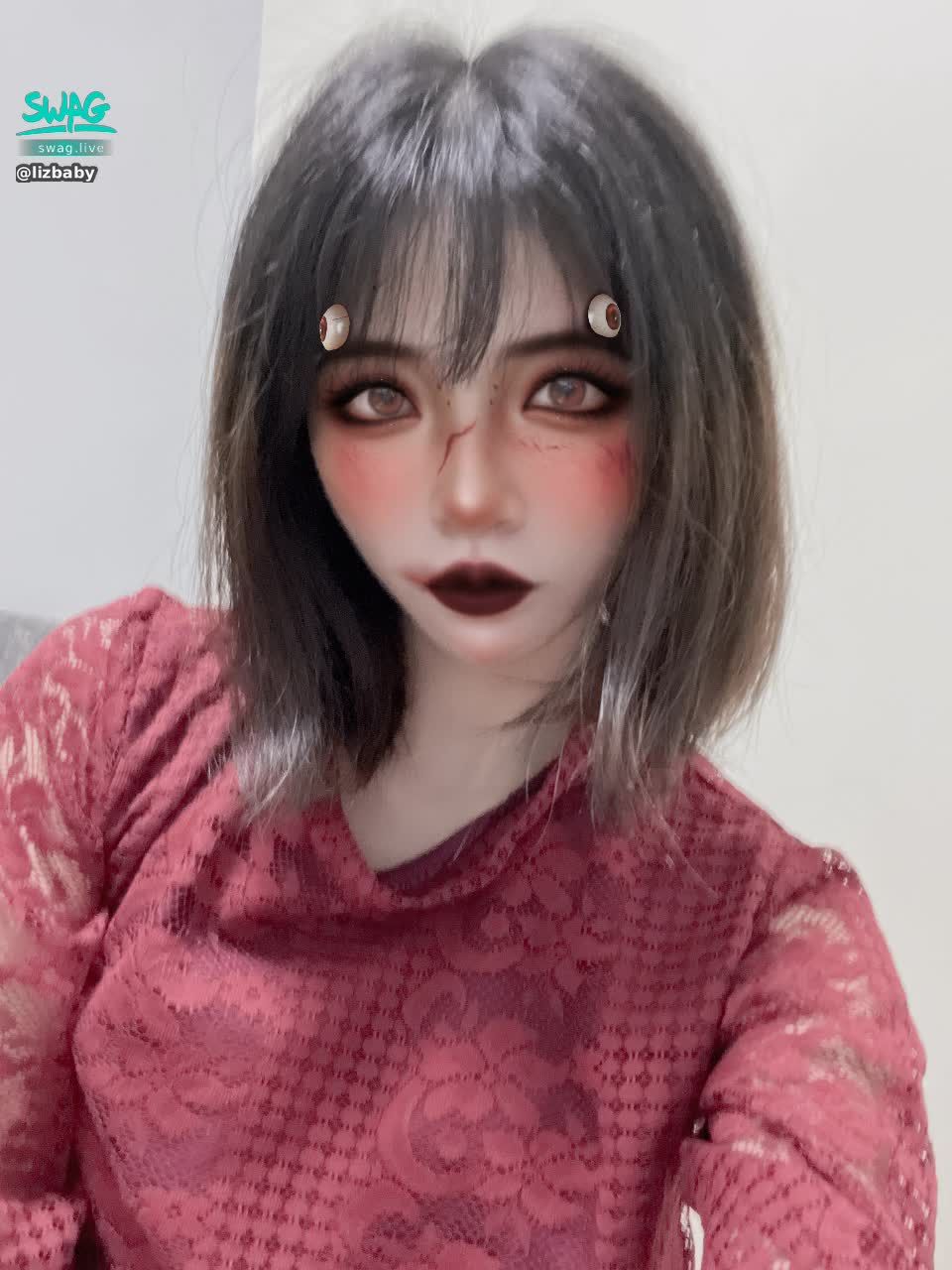 lizbaby : #露臉 #萬聖節妝