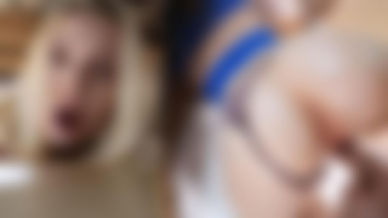  : She is Stuck Under Sofa, Roommate Fucks and Creampies Her!