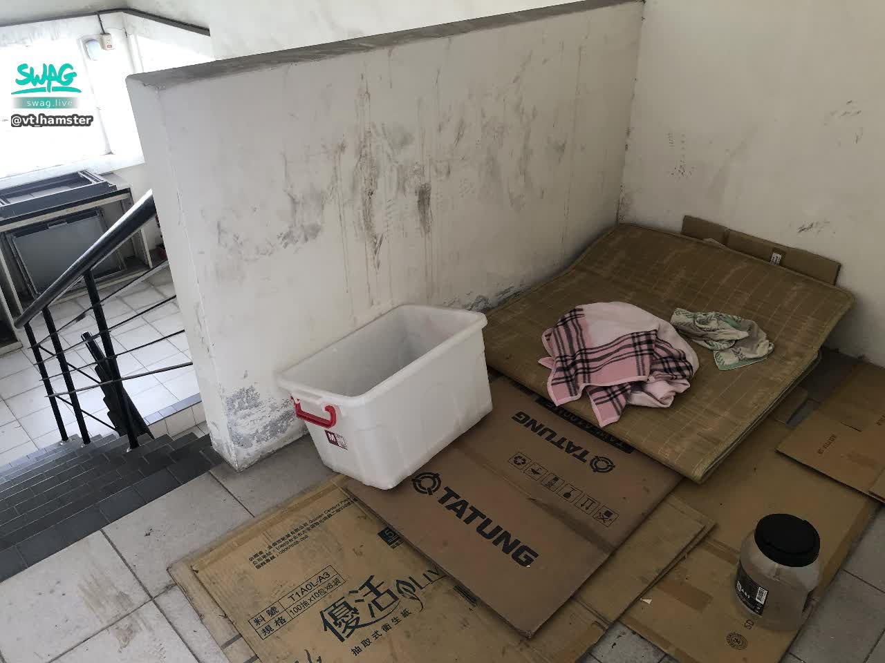 vt_hamster : 有人想看我和男生在這邊打炮的嗎？
這邊是學校樓頂
