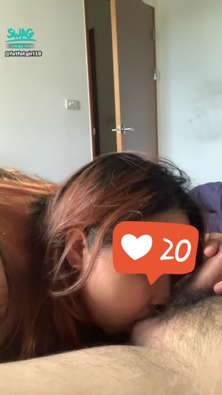 fatfatgirl18 : 吸蛋吹射口爆