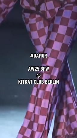 damur.fashion : 現在前往台北。準備在台北時裝週迎接 AW25，由 #DAMUR X SWAG 帶給您。😉