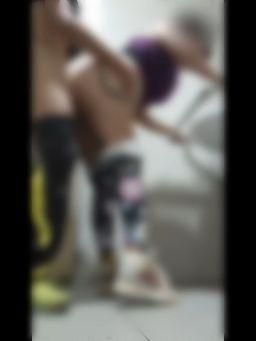  : restroom #後入式 Fucked till my legs are weak