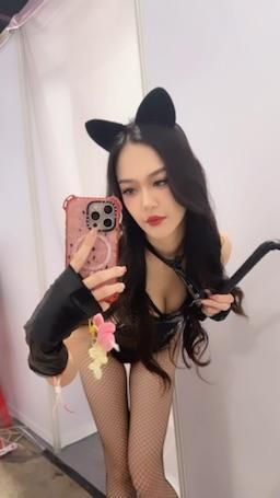 egf2673 : 想被打嗎～網襪長腿性感小貓貓🙈 🙉 🙊