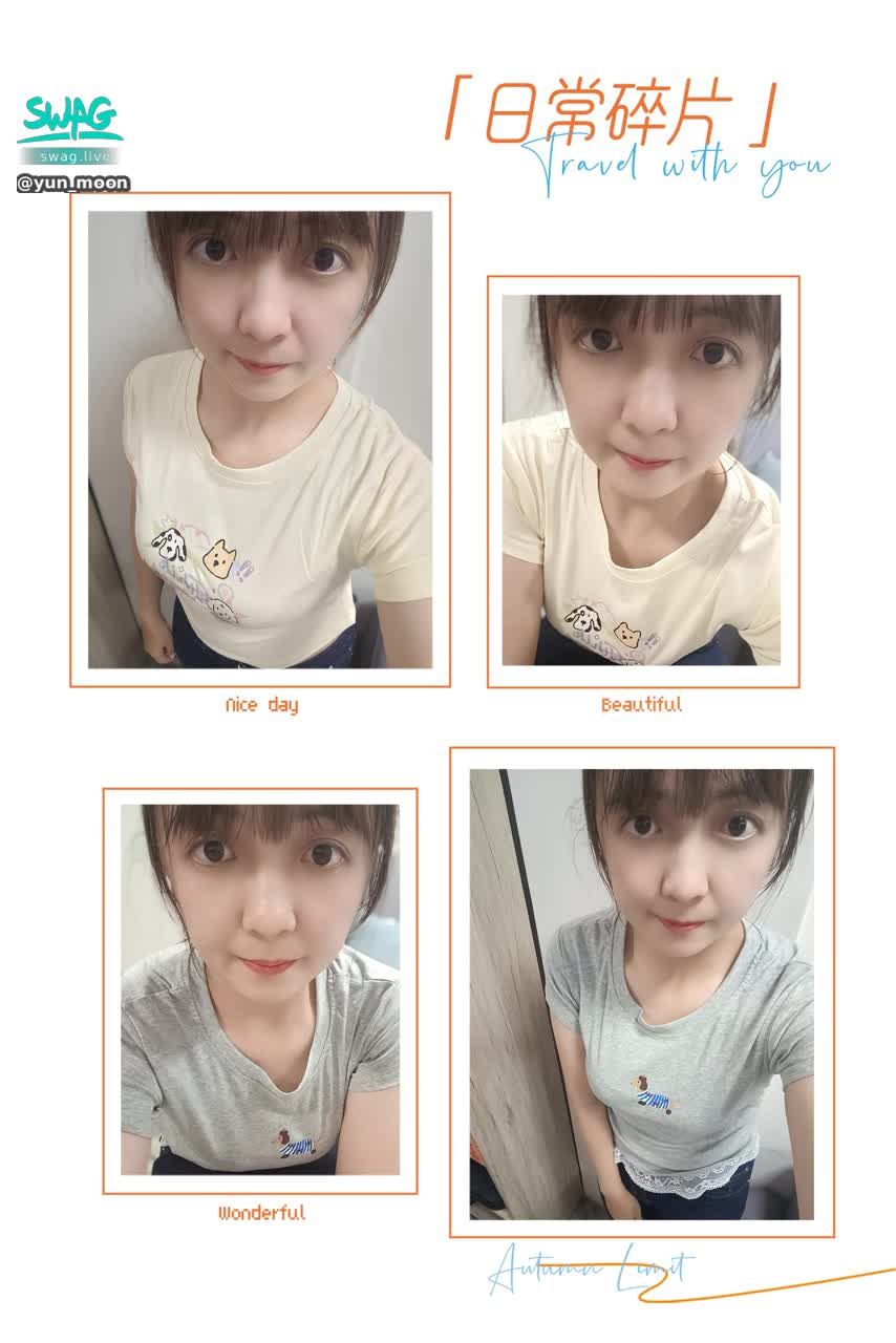 yun_moon : 短版上衣~