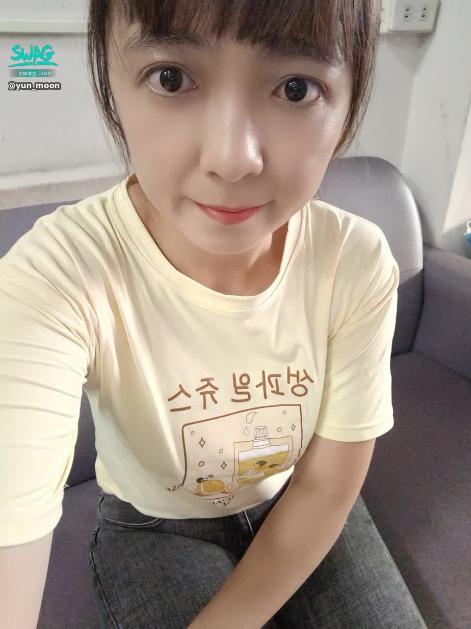 yun_moon : 新造型好像呆呆的😂
